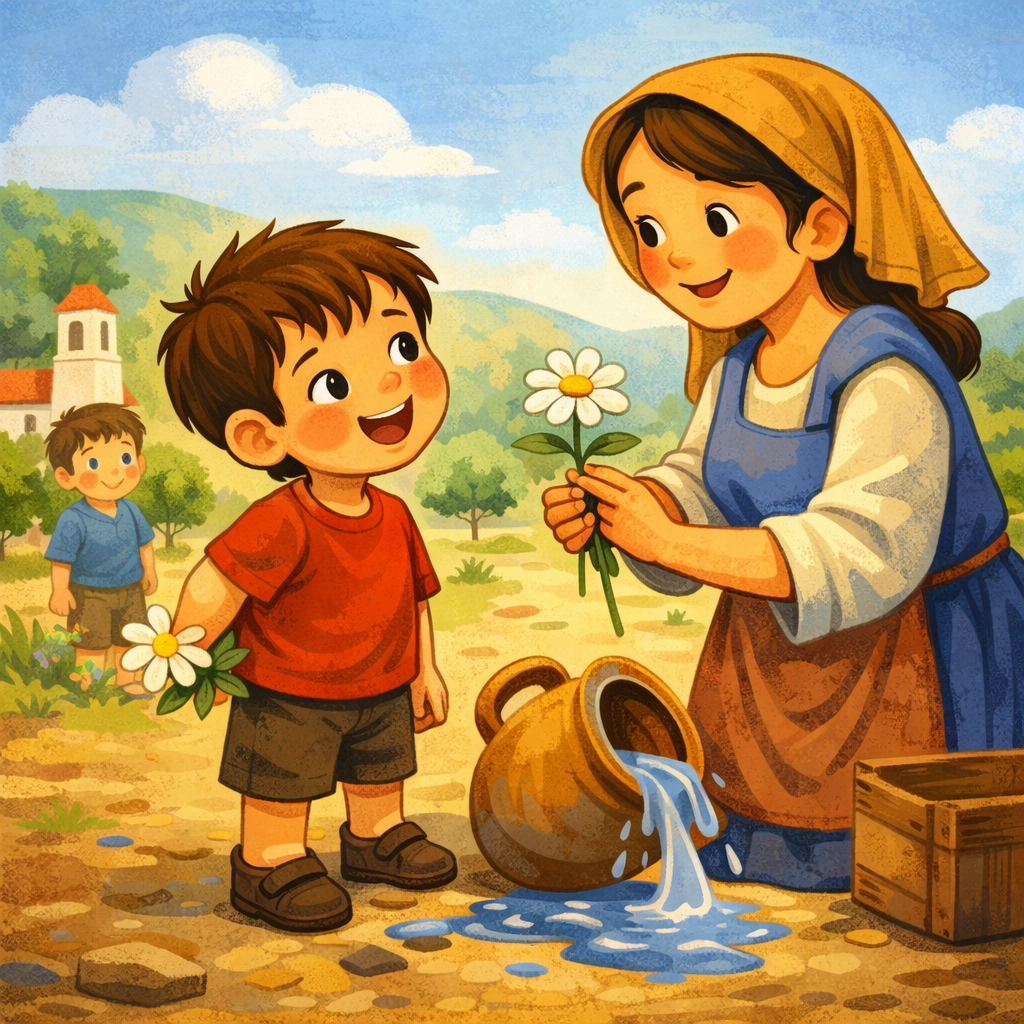 Με το λουλούδι